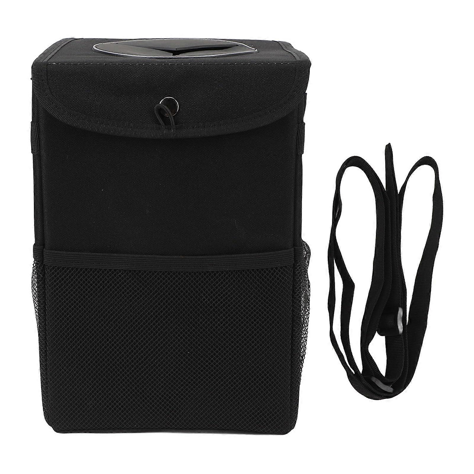 Auto trash can large capacity foldable multifunctional leakproof hanging vehicle trash bag SUV truck van