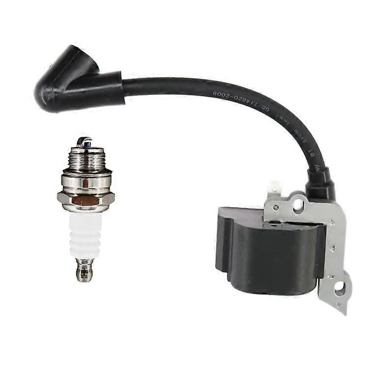 Ignition Coil with Spark Plug for Stihl FS38 FS45 FS55 HL45 HS45 KM55 FC55 Trimmers Replaces Part Number 4140 400