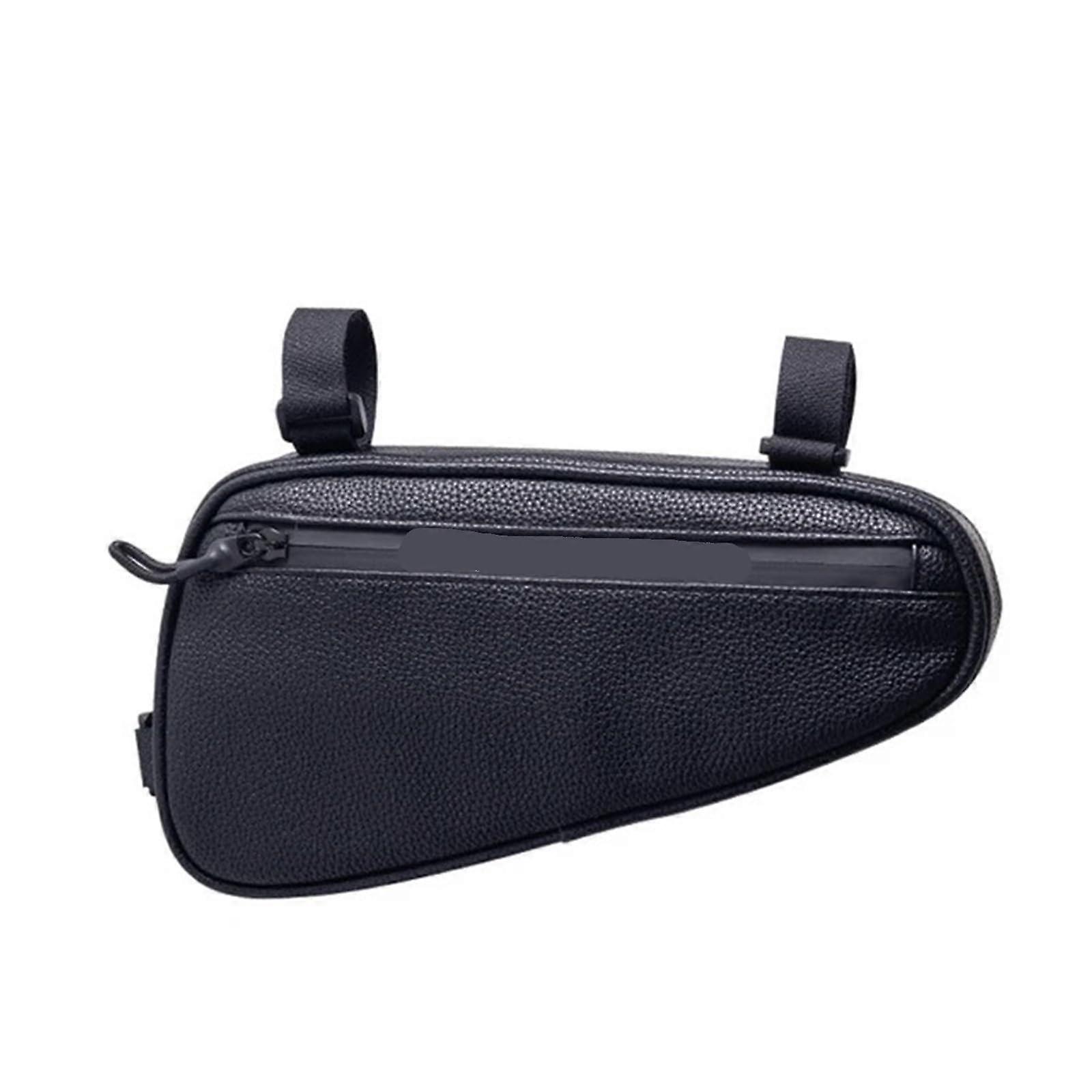 Bicycle Frame Bags Reflective Waterproof Front Triangle Bar Bag Portable Removable Large Capacity Bag For Bicycles