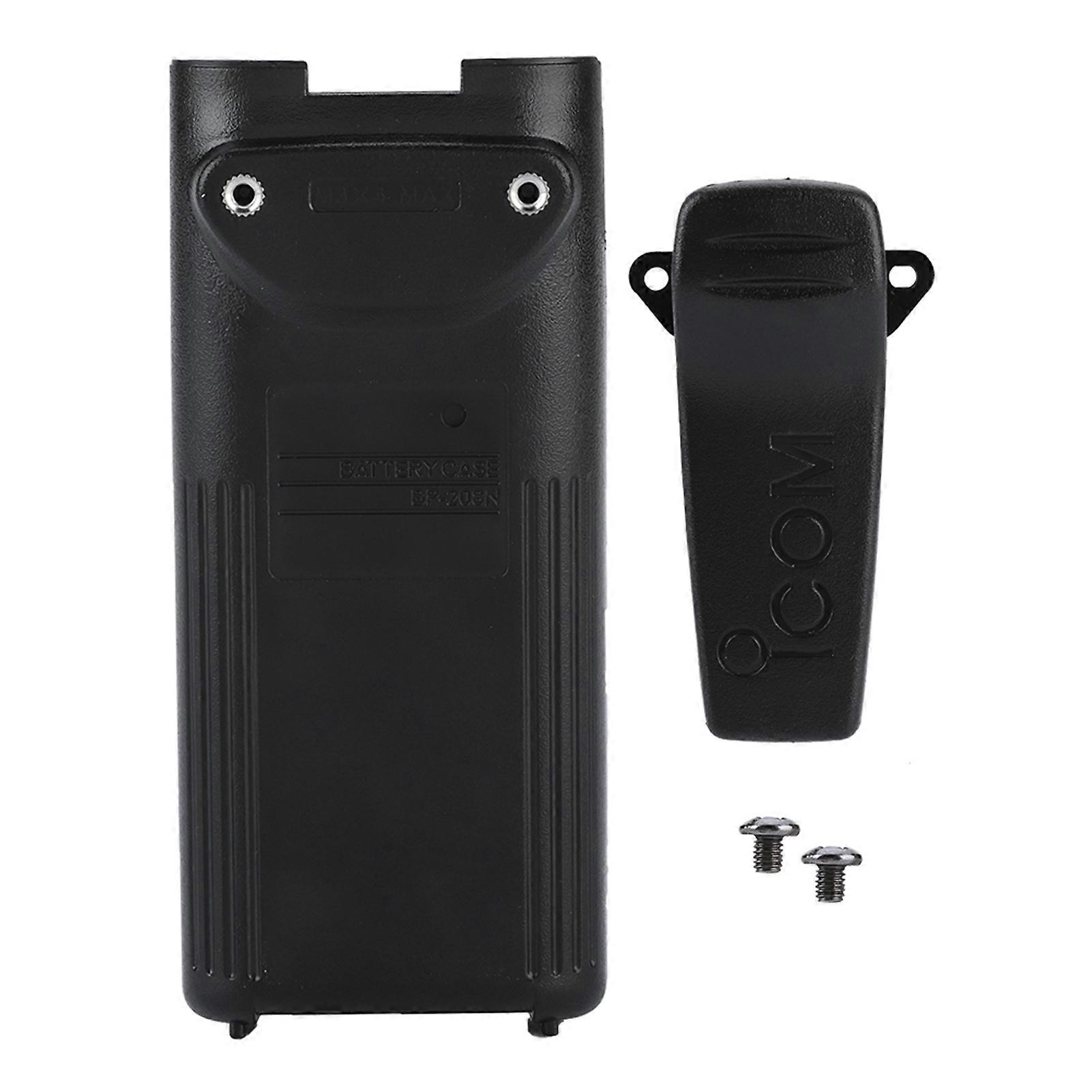 Boîtier de piles pour radio Icom F22/A6/V82/V8/IC24/ICU82, grande capacité (6 piles AA), noir