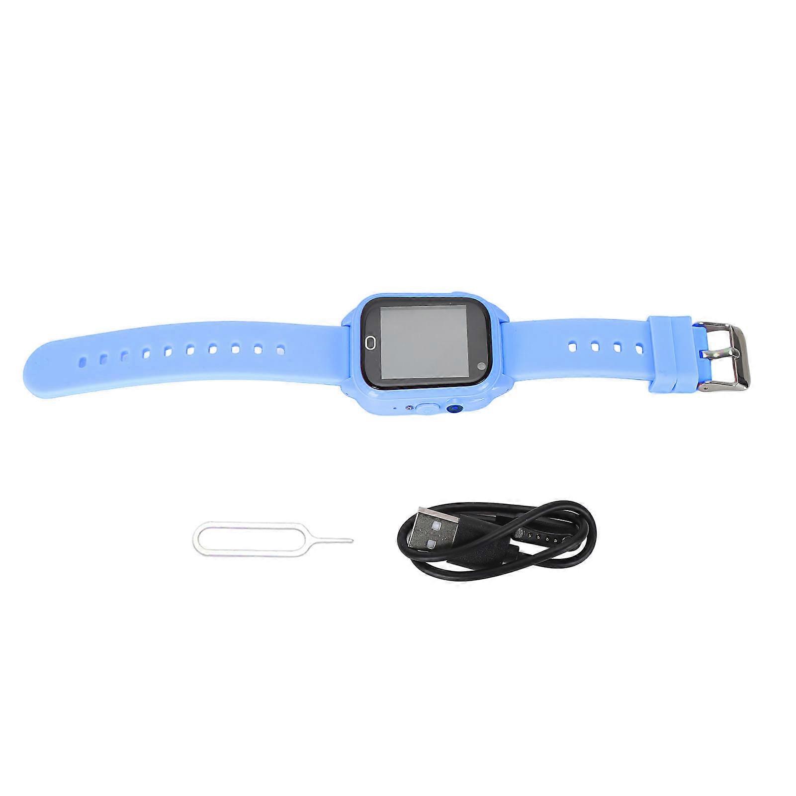 Blue Kids Smartwatch with IP67 Waterproof, 26 Games, Music, Video Camera, Alarm Clock