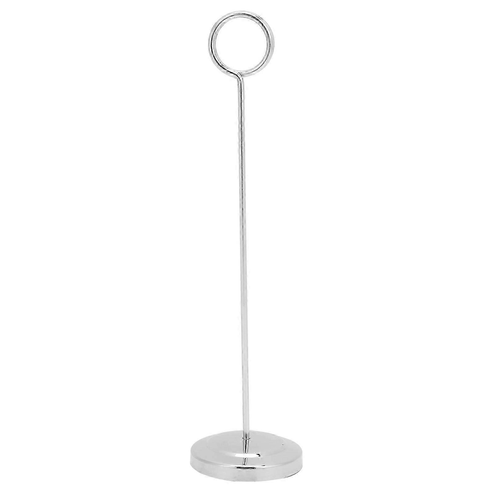 Tabellnummerholder Sølv Multipurpose Durable Solid Name Card Clips for bryllupsfestkontor