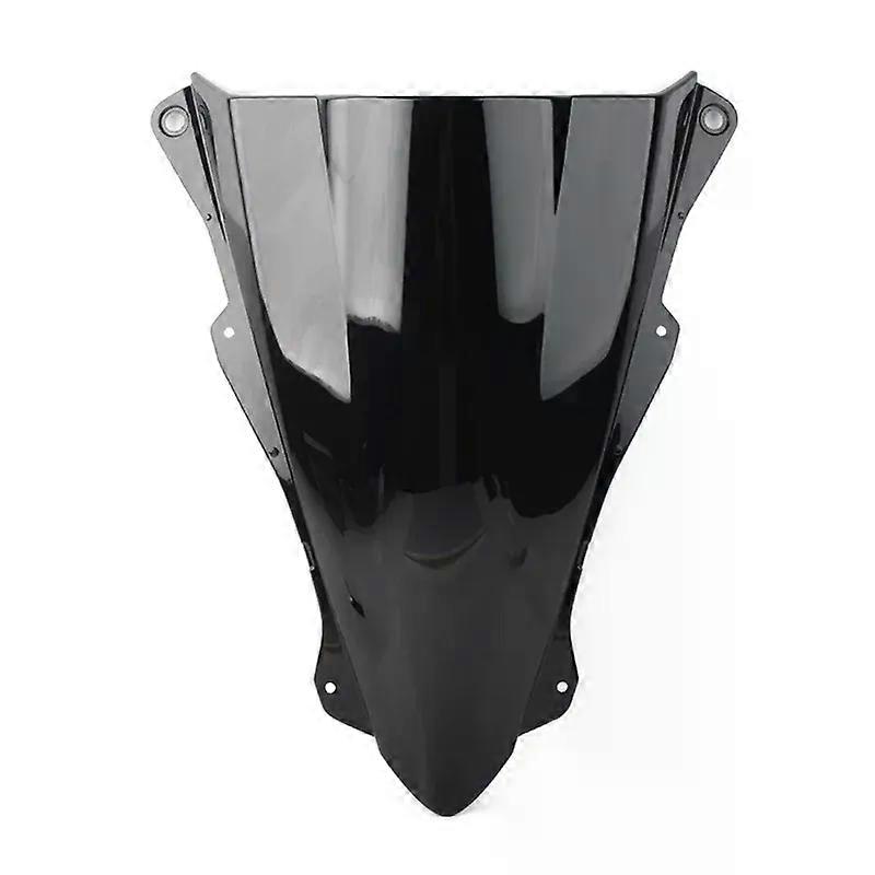 con Motorcycle Screen Double Bubble Windshield Deflector Protector WindScreen For Kawasaki Ninja ZX25R ZX-25R 2020 2021 2022 2023