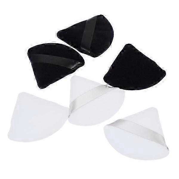 3 Triangular Makeup Sponges - Washable Powder Puff Sponges