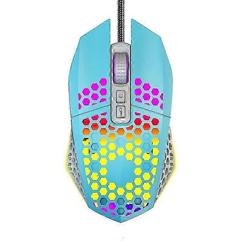 Game wired RGB desktop computer notebook macro programming gaming hole mouse 1 piece