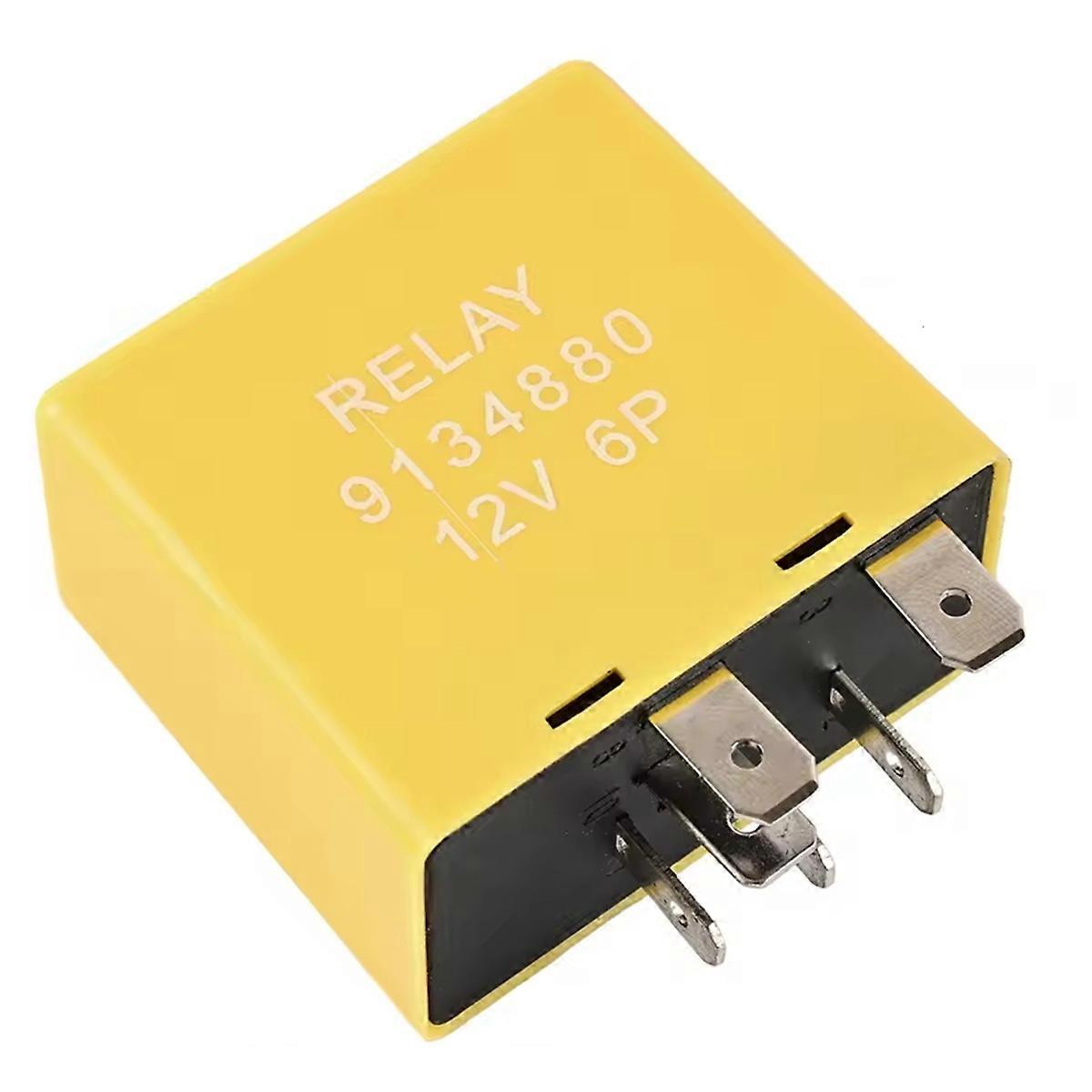 Indicator Flasher Hazard Relay Unit 12V 6 Pin for