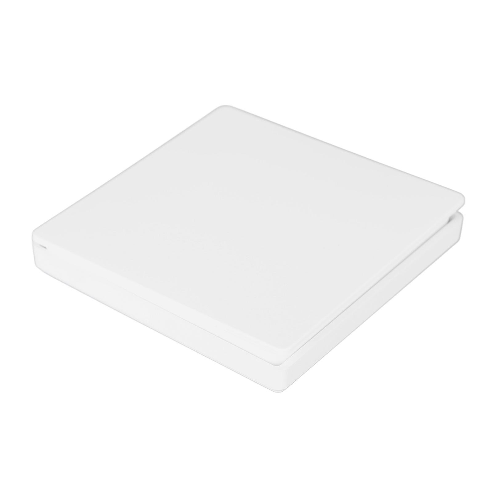 Wireless Doorbell Self Powered 1 Push Button Wireless Doorbell for Home US Standard White