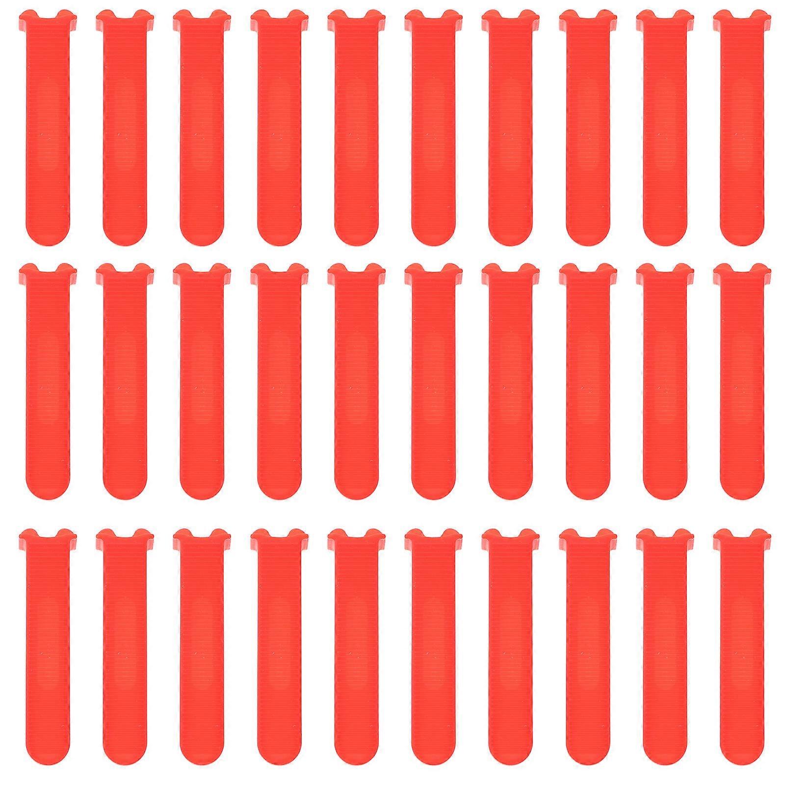 Tiling Tools And Accessories Tile Spacer Wedges Tiling Accessory Yellow 3.3×0.8×0.6in Leveling 50Pack