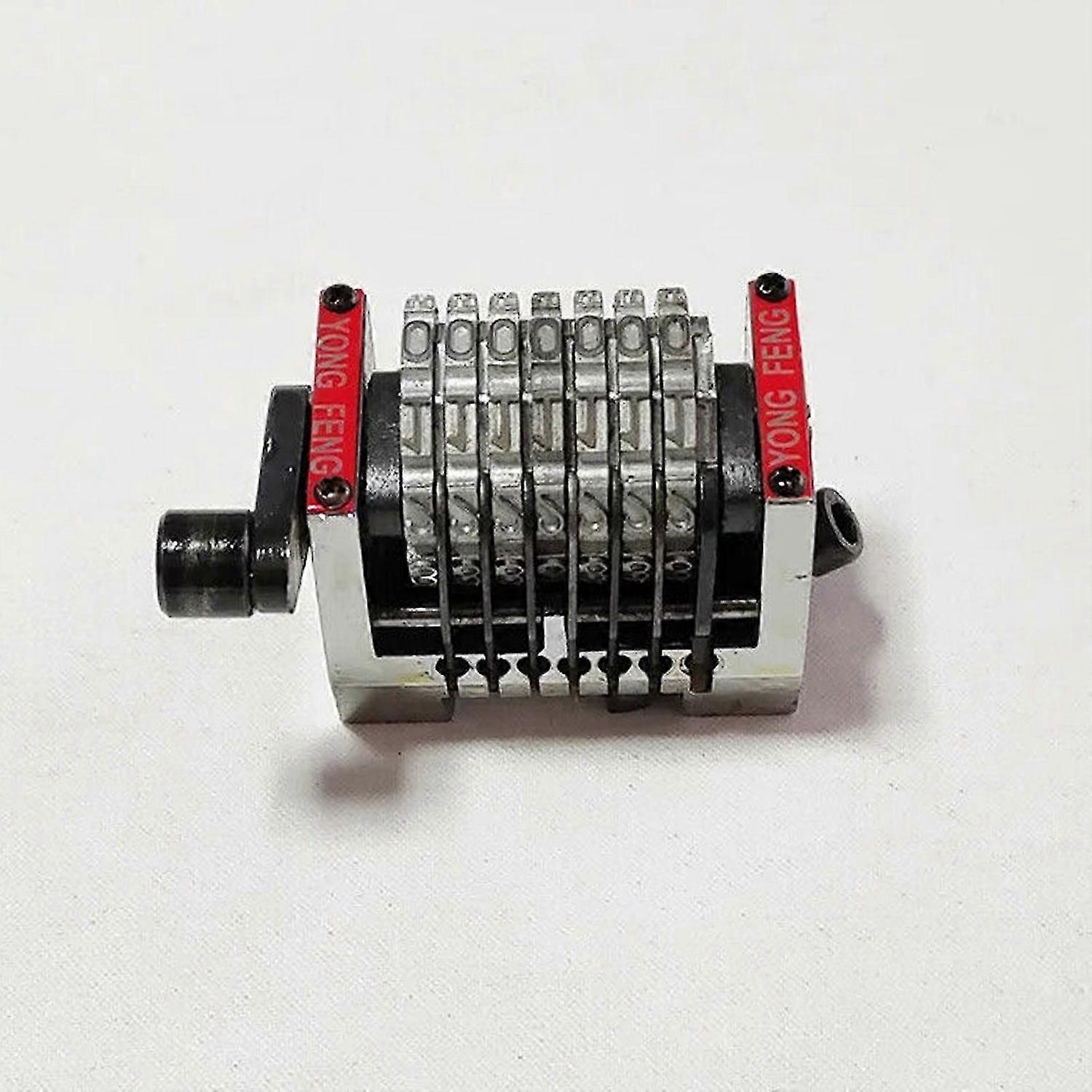 GTO 7-Digit Adjustable Numbering Machine - High Precision, Durable, 1000+ Stocks for Offset Printing