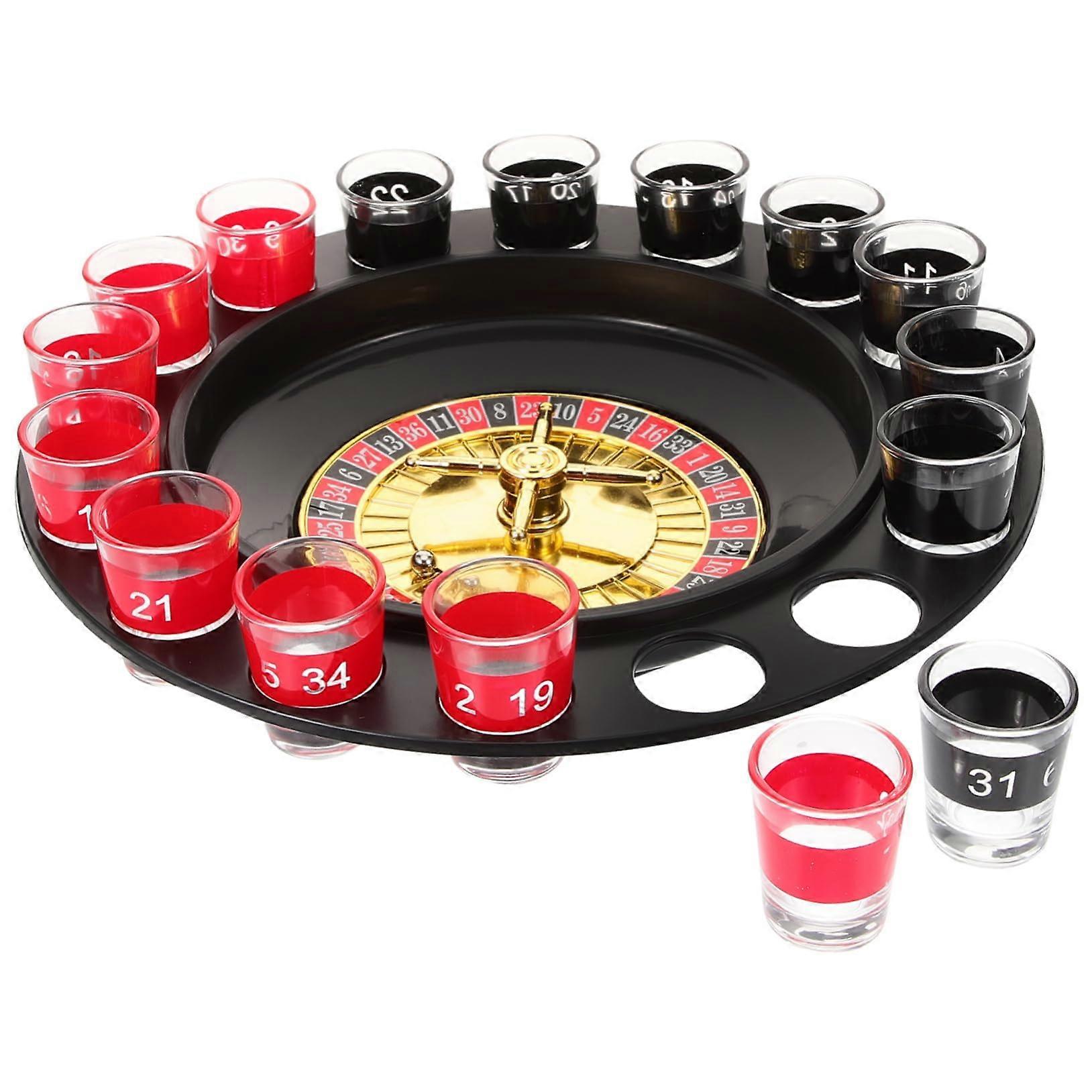 Drinking Game Roulette Glass