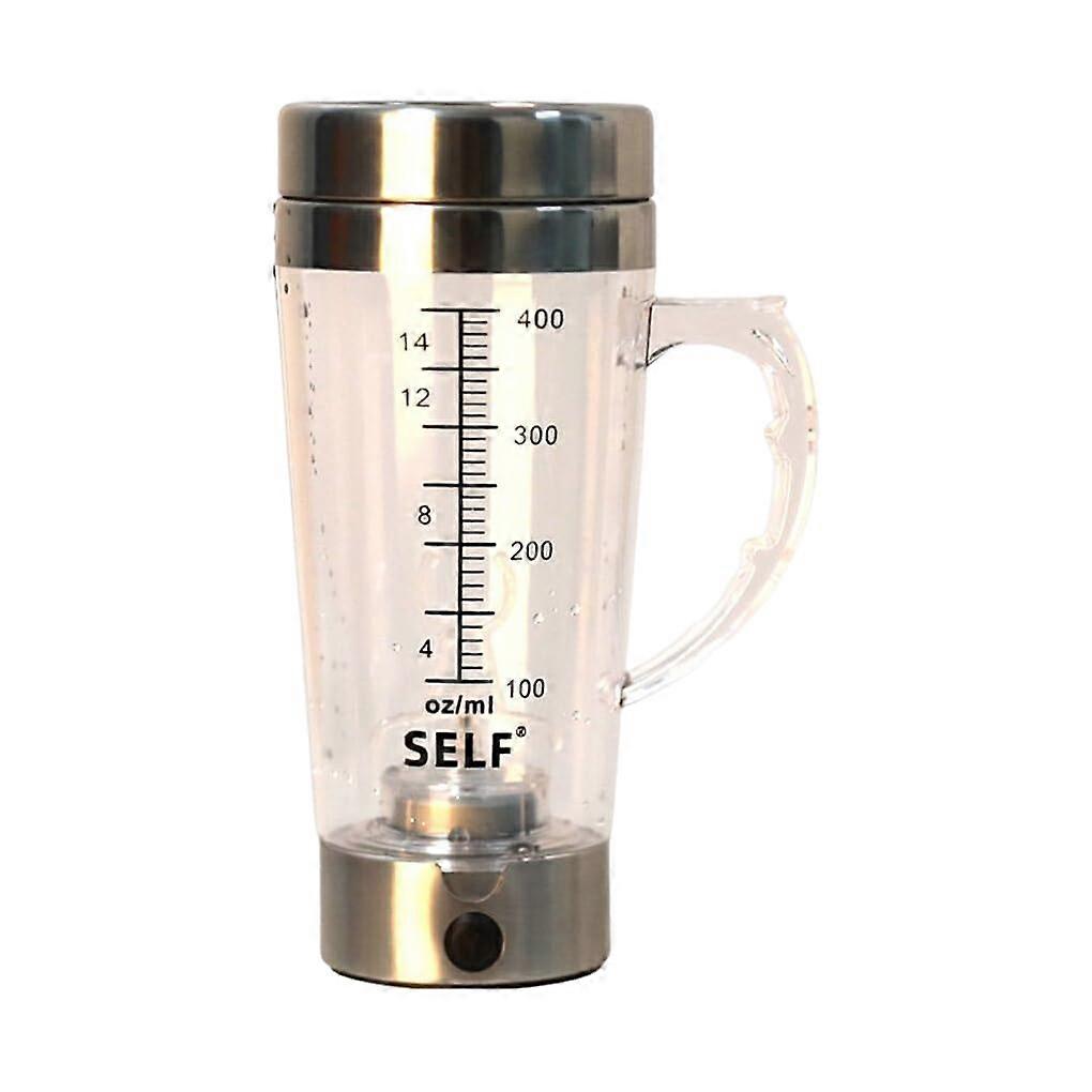 400ml Electric Automatic Shaker Mixer for Juice Protein Coffee Smoothies Portable Motion Water Bottle