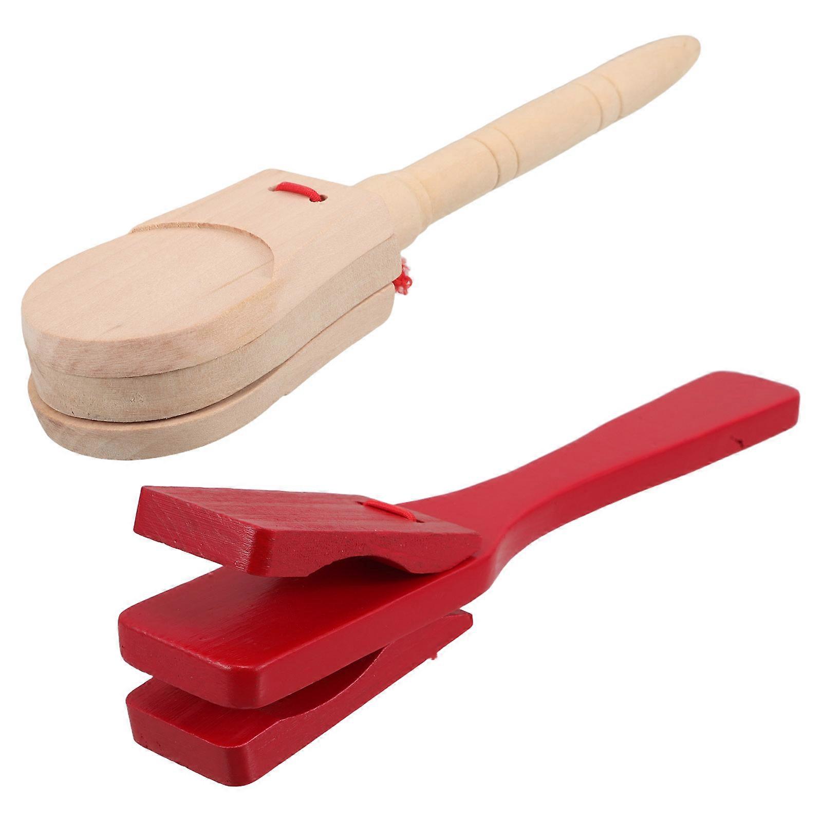 Musical Instruments For Kids Toddler Robust Wood For Professional Performers And Beginners 2Pcs