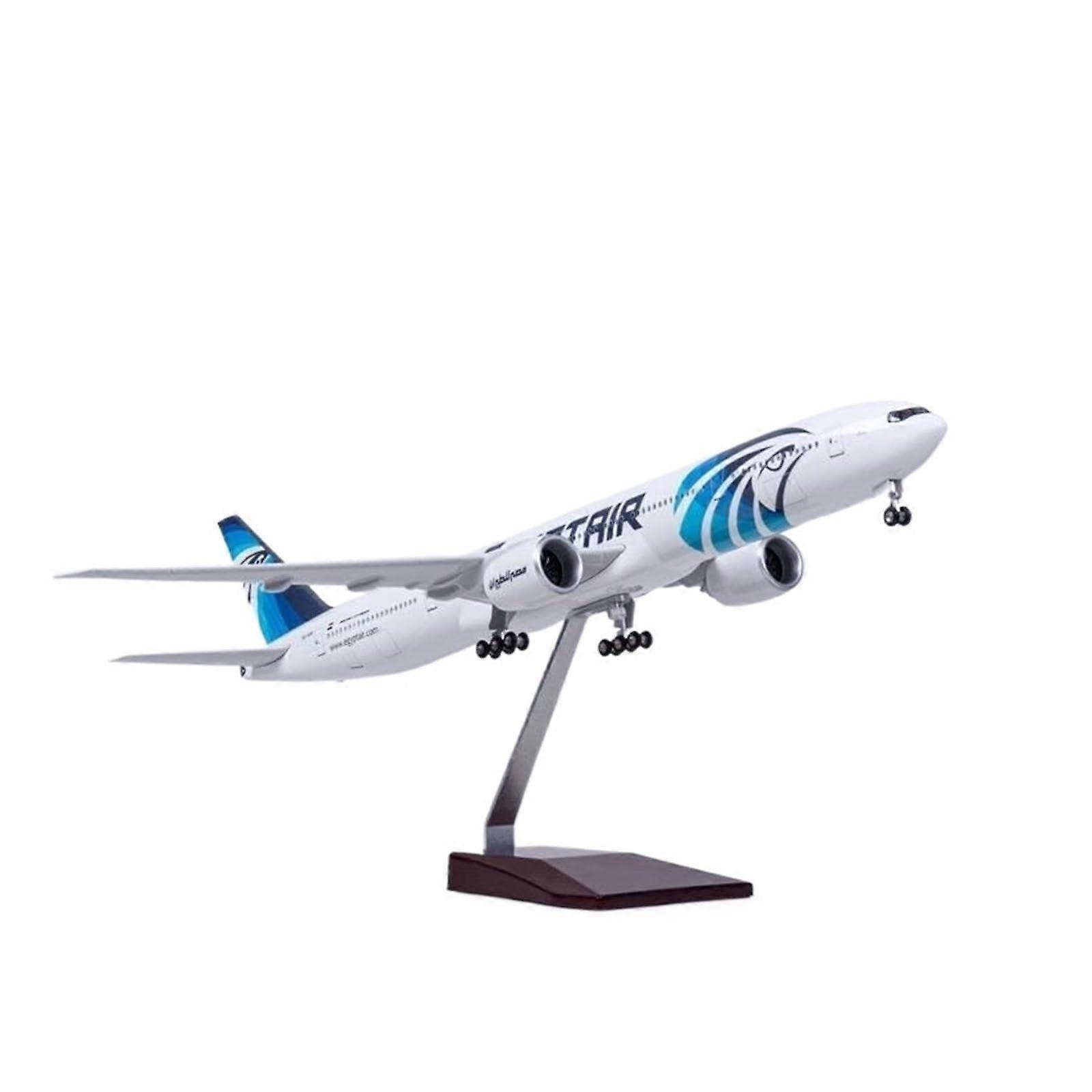 Toy Plane 1:157 B777 Die-Cast Metal Plane Model For Adults Desktop Collection Miniature (1: No Lamp)