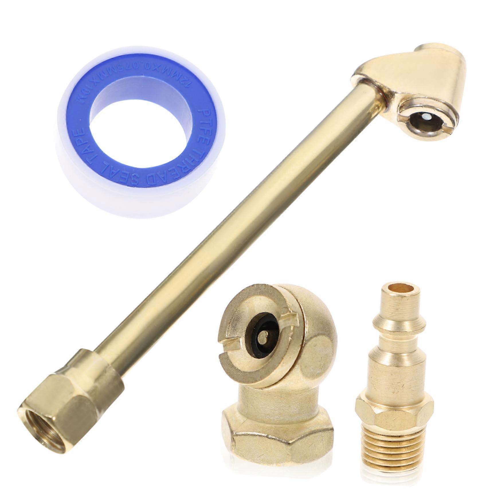 1Satz Air Compressor Kit with Hose, Quick Connector, Brass Chuck for Tires