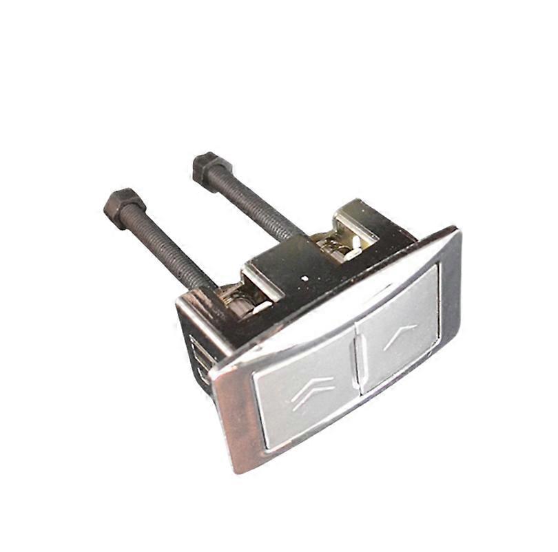 Toilet Water Tank Button Rectangle Dual Flush Replacement Toilet Tank Switch Control Button Repair Accessories
