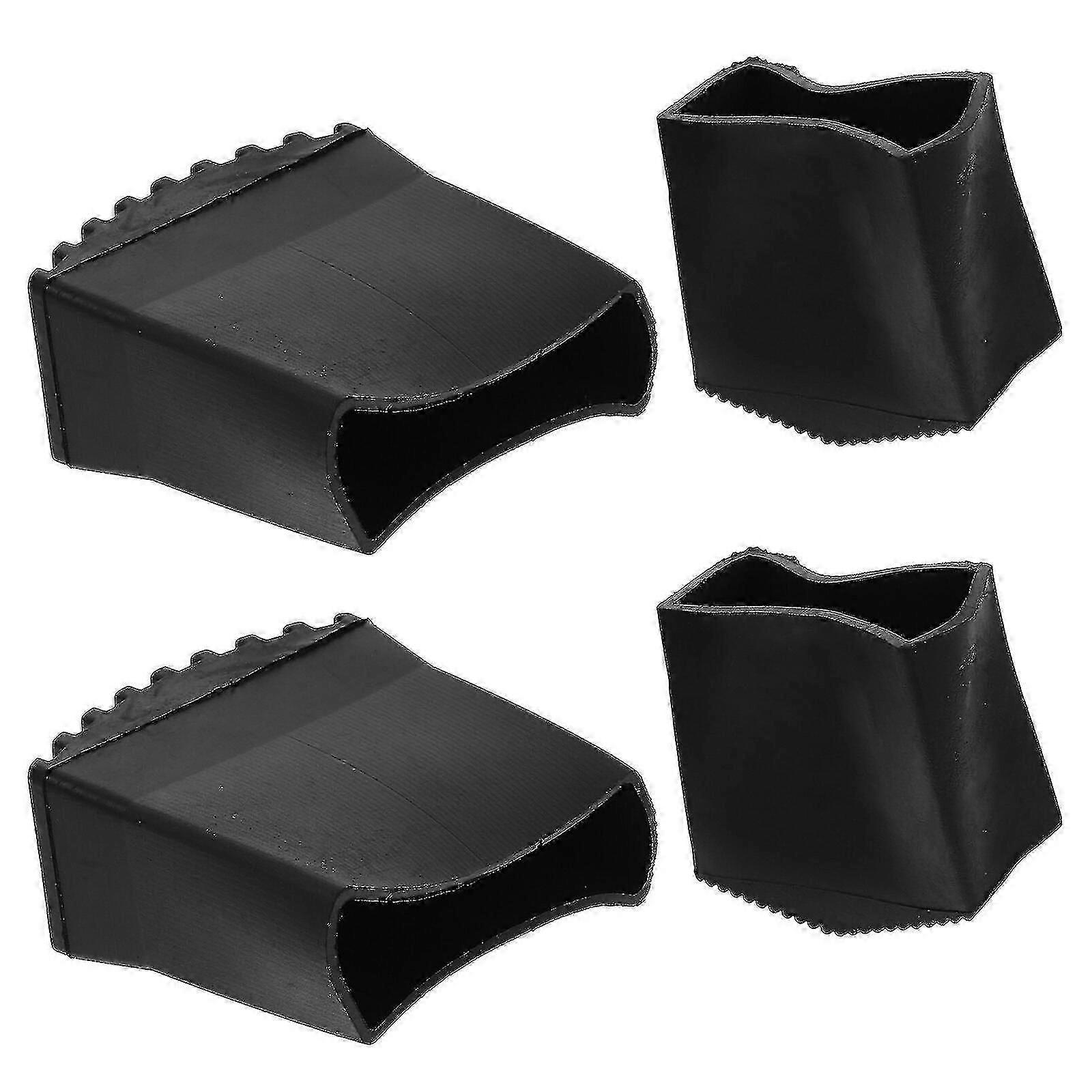 4 pezzi di piedini in gomma per scale pieghevoli, piedini antiscivolo per scale, piedini per scale