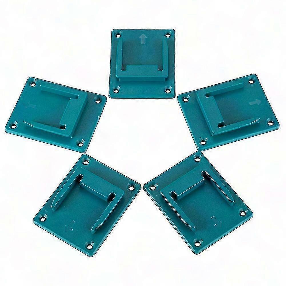 5-Pack 18V Drill Holder Dock Mount for Power Tools