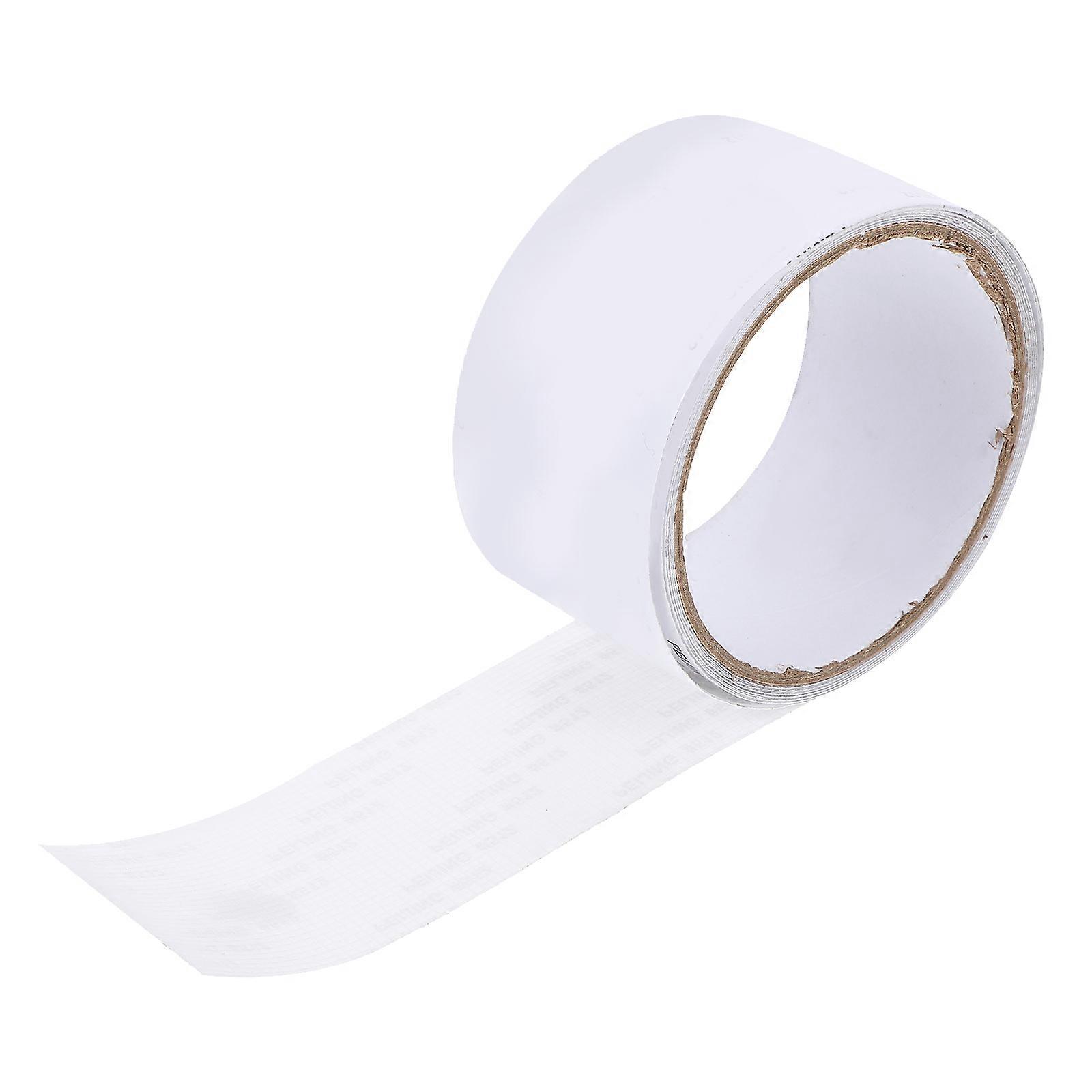 窓用スクリーン修理テープPVC材料修理穴通気性200X5cmホワイト1ロール