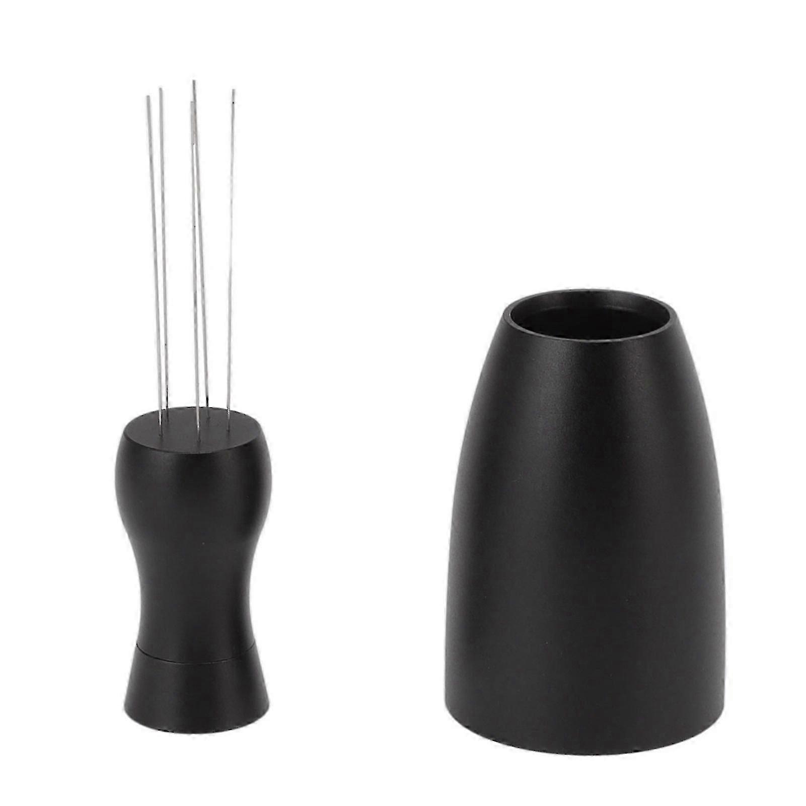Professional Portable Coffee Stirrer with Rotating Handle for Even Distribution