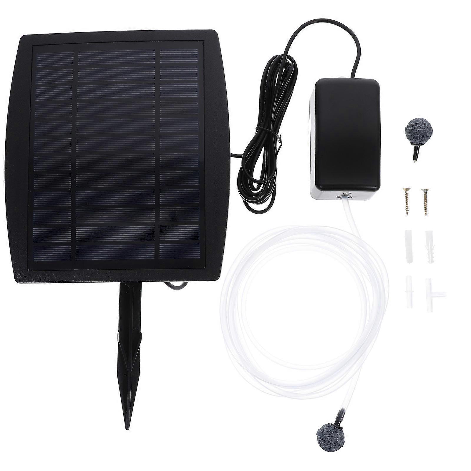 Solar Powered Oxygen Pump for Aquariums – Operation, High Grade Housing, Suitable for Fish Tanks