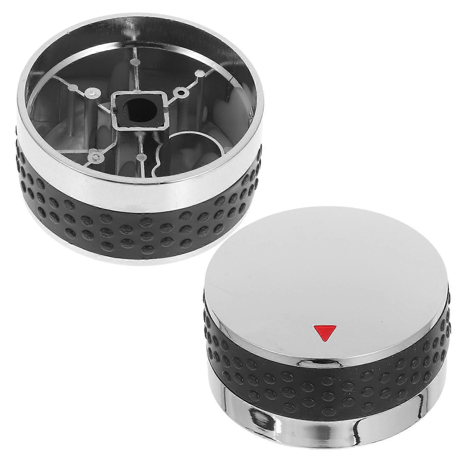 Gas Stove Knobs Bbq Grill Knobs Replacement Abs Plastic Non Slip Grip Outdoor Cooking 2Pcs