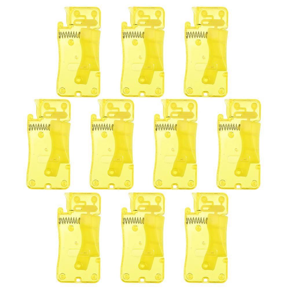 Mini Manual Sewing Machine Needle Threaders Plastic Material For Sewing Supplies 10Pcs