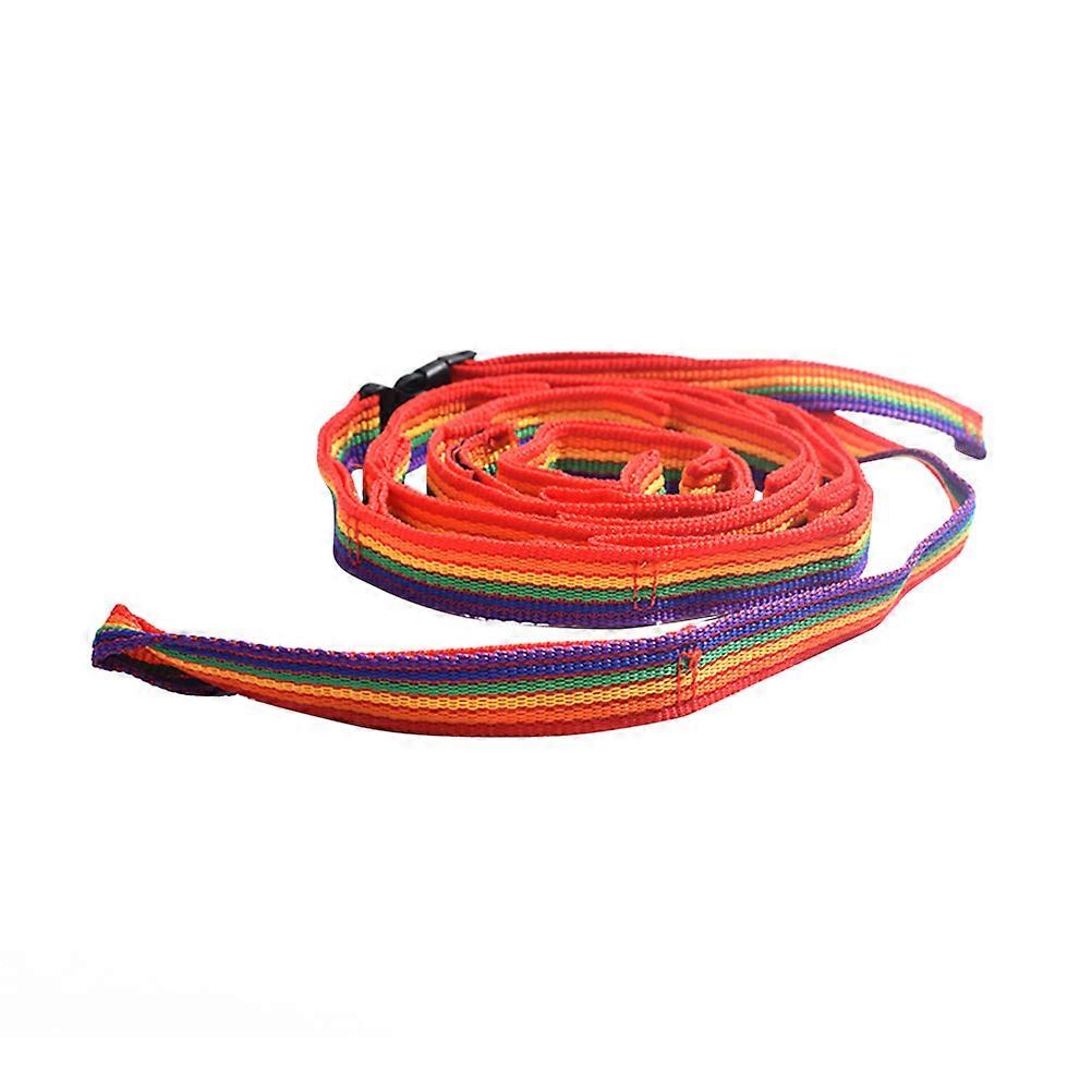 Adjustable Heavy Duty Capacity Clothesline Colorful 190x2x0.5cm For Traveling And Home Use 1Set