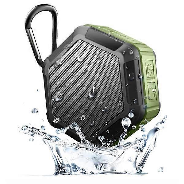 Portable Bluetooth Speaker, Bluetooth 5.0 Speaker Dual Driver with