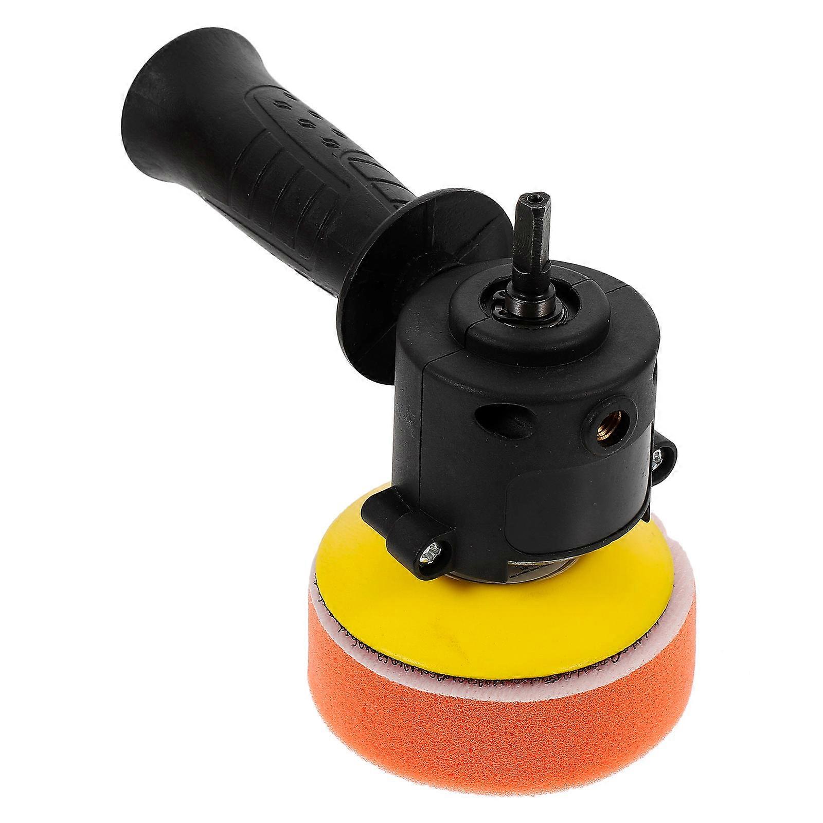 Polishing Drill Attachment Car Accessories Tool Set For Vehicle Owners 7.5X5X2CM Durable Black 1 Set