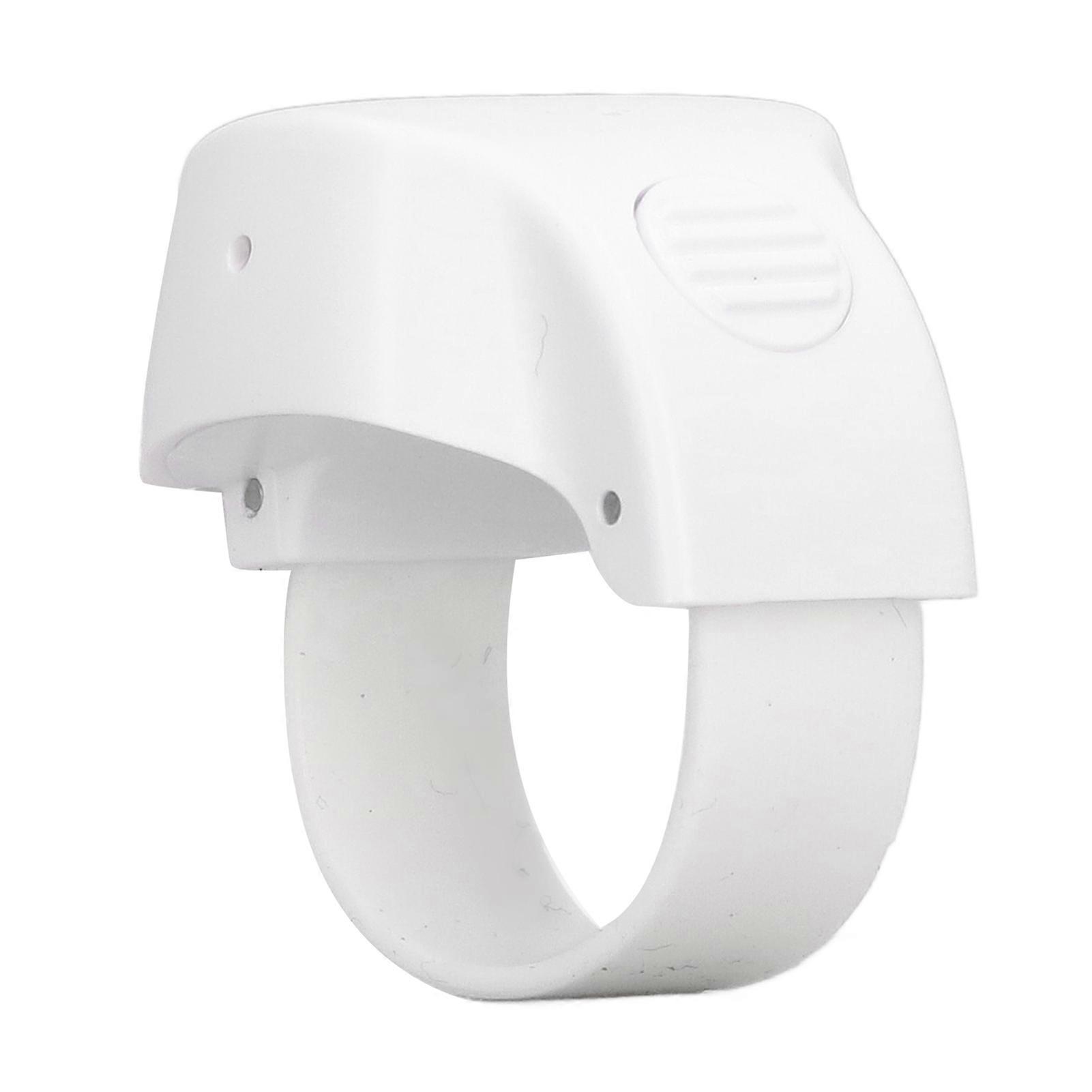 Selfie Remote Control Bluetooth Controller Cell Phone Selfie Controller Selfie Ring White