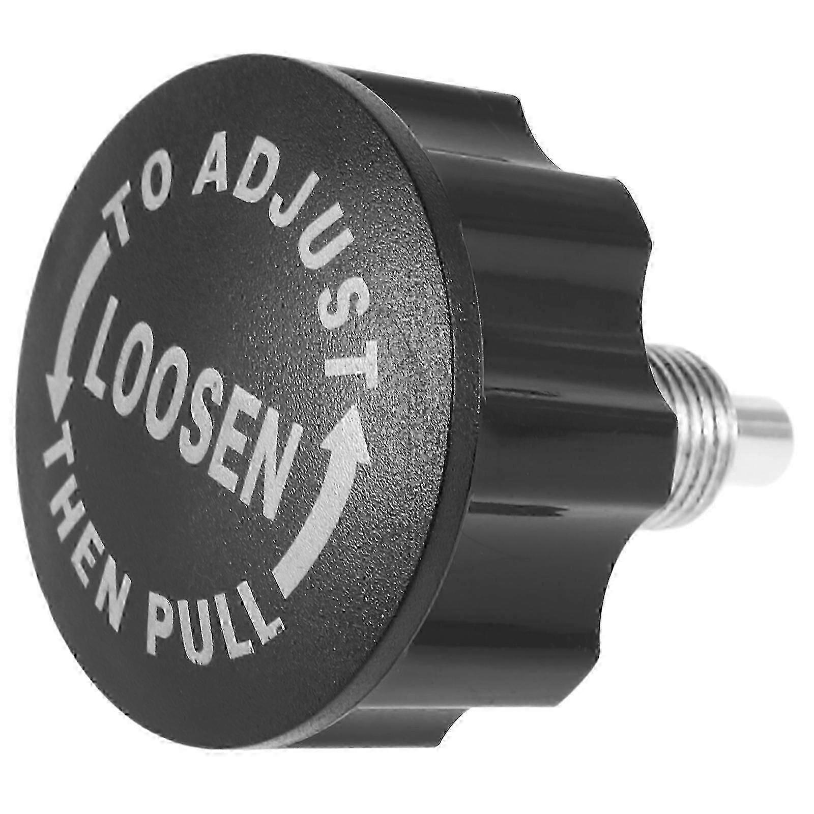 Pull Pin Spring Knob Treningssykler Motstandsjustering Treningsutstyr Svart Ball Formet 1Packs