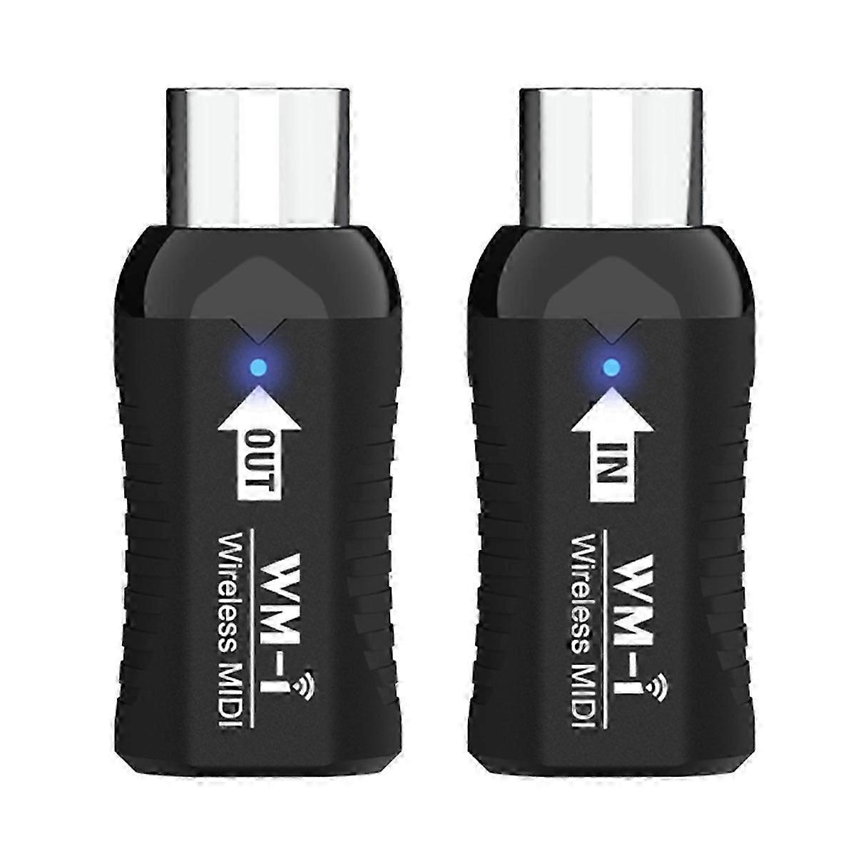 Wiederaufladbarer Midi Wireless Guitar System Audio Empfänger Sender Wireless Midi Adapter für Digita