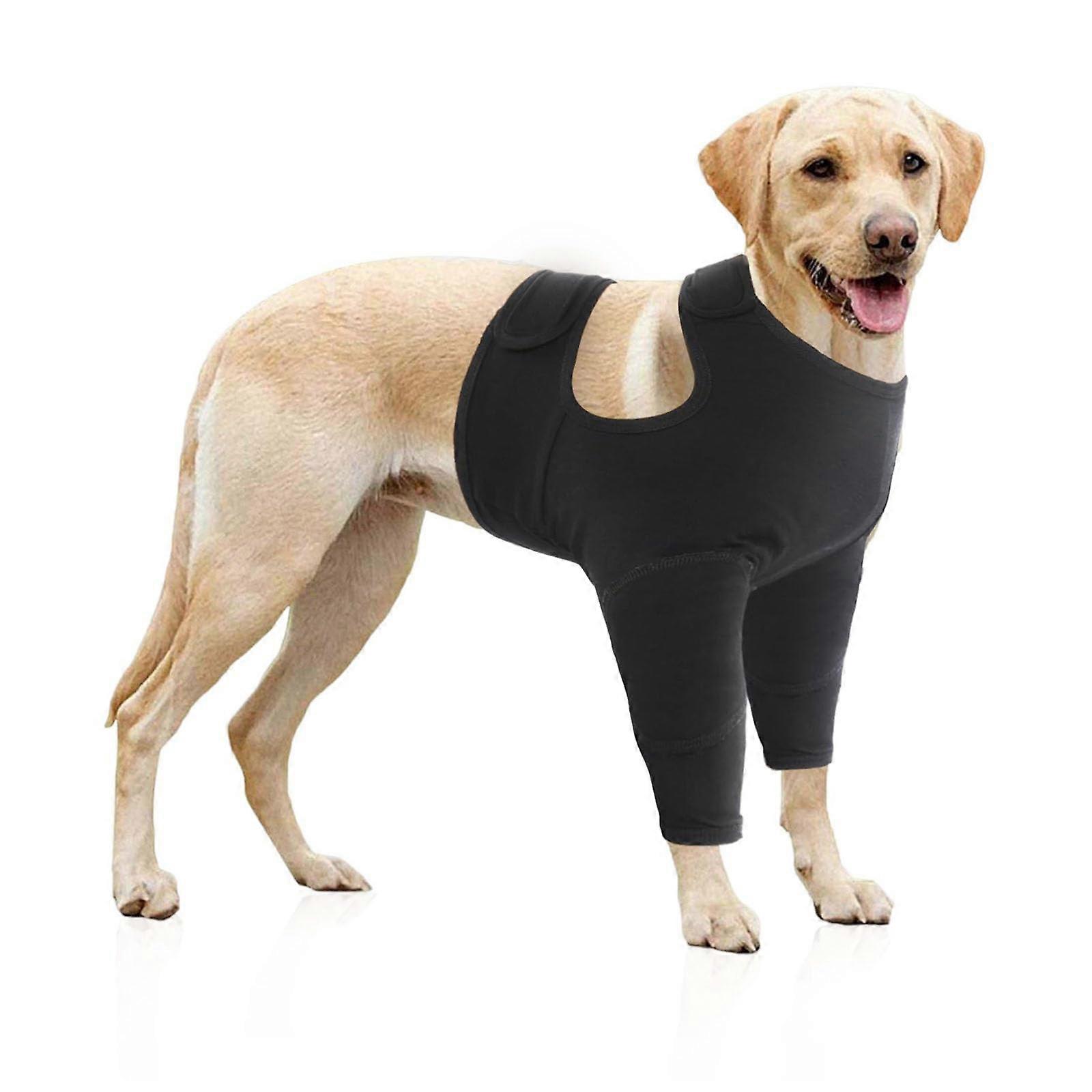 Dog Front Leg Sleeve 2XL - Warm Protective Elbow Support Bandage for Sprains and Back Protection, Durable Material