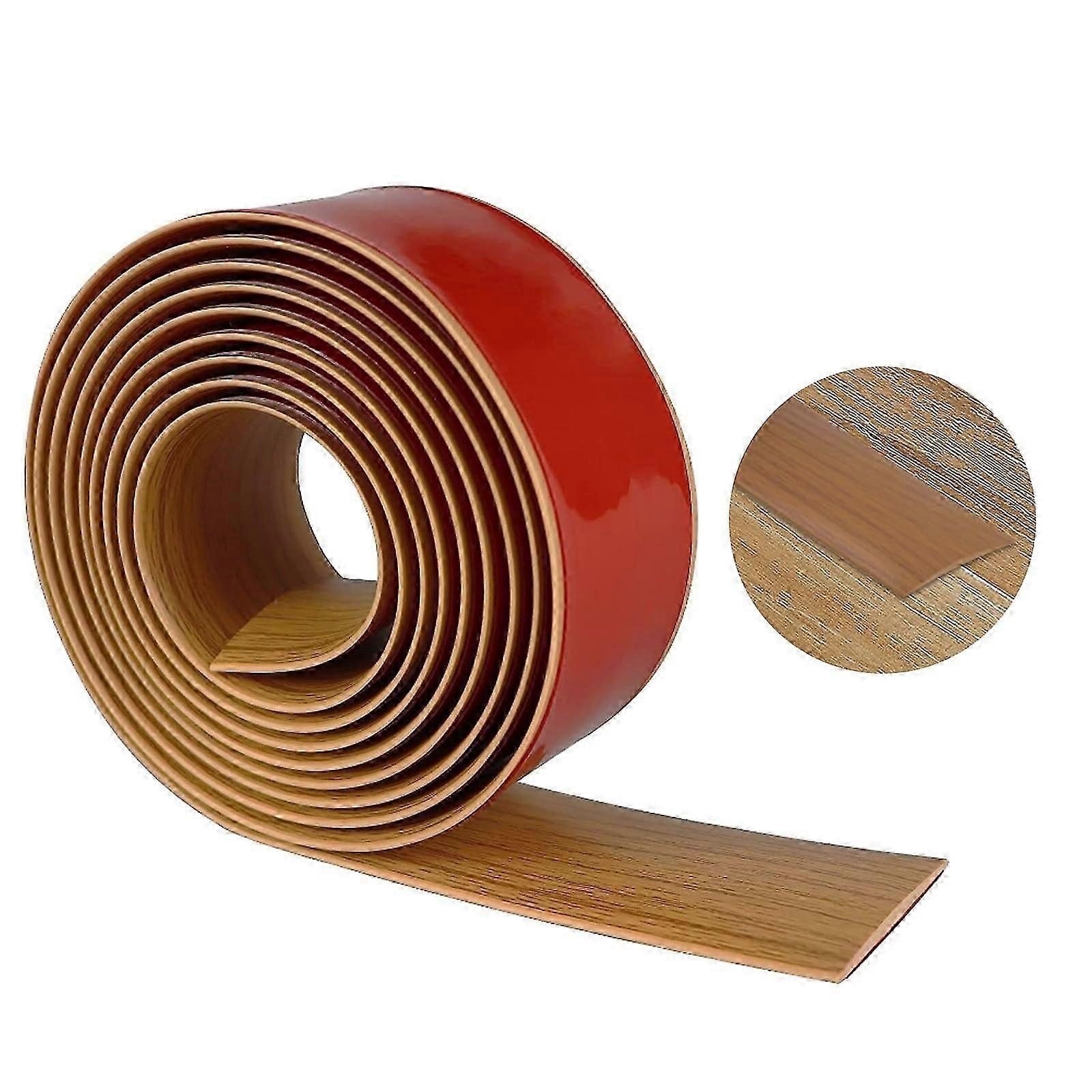 SelfAdhesive Transition Profile PVC Transition Profile 4 cm x 200 cm Transition Strip for Carpet Floor Yellow Oak 4cm*200cm