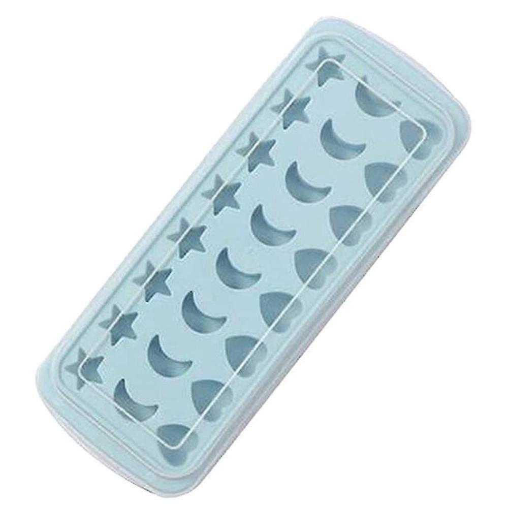 Heart-Shaped Silicone Ice Cube Tray - Multi-Purpose Mold for Whiskey, Chocolate, Pudding, and Ice Cubes