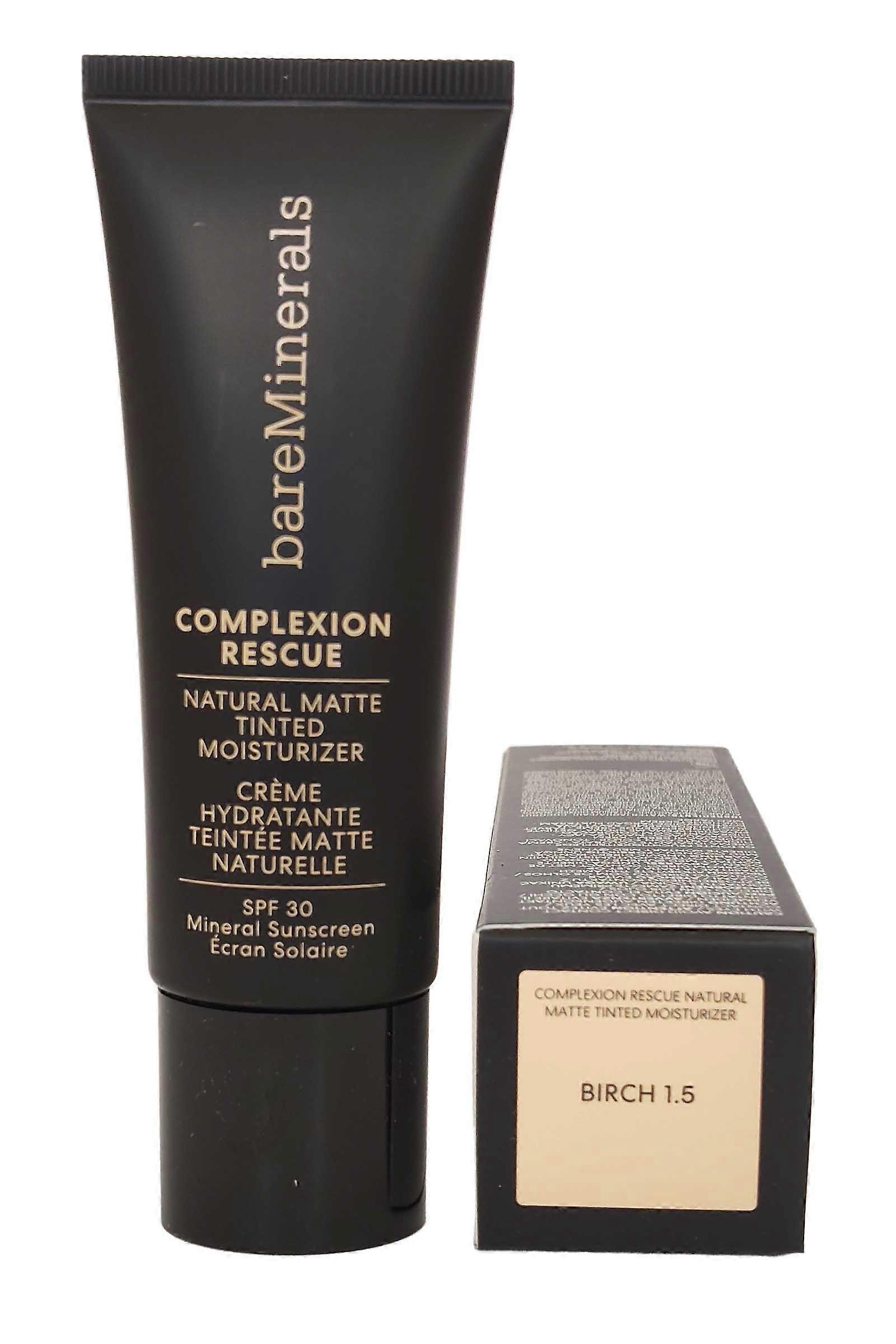 Complexion Rescue Bare Minerals Natural Matte Tinted Moisturizer SPF30 35ml Birch #1.5