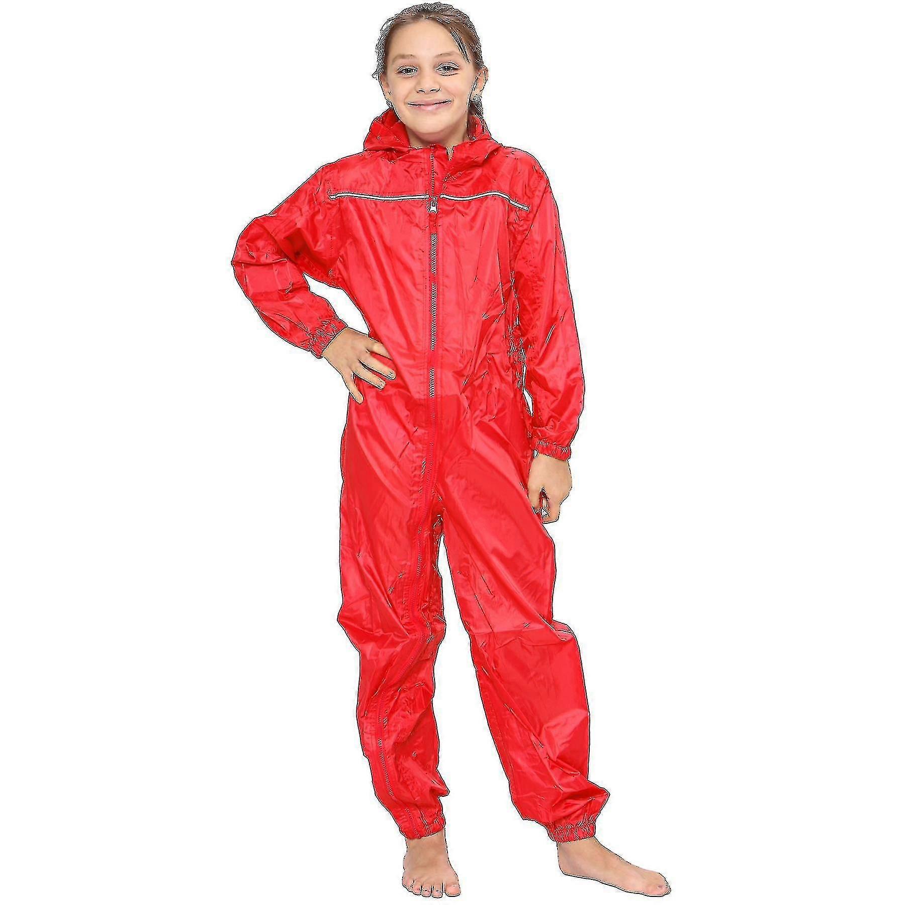 Combinaison de pluie à capuche imperméable unisexe