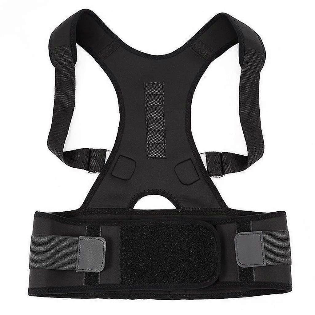 Positionskorrekturgerät - Adjustable Posture Correction Therapy Brace for Shoulder and Back Support in Black, White, Beige, XXALarge Size