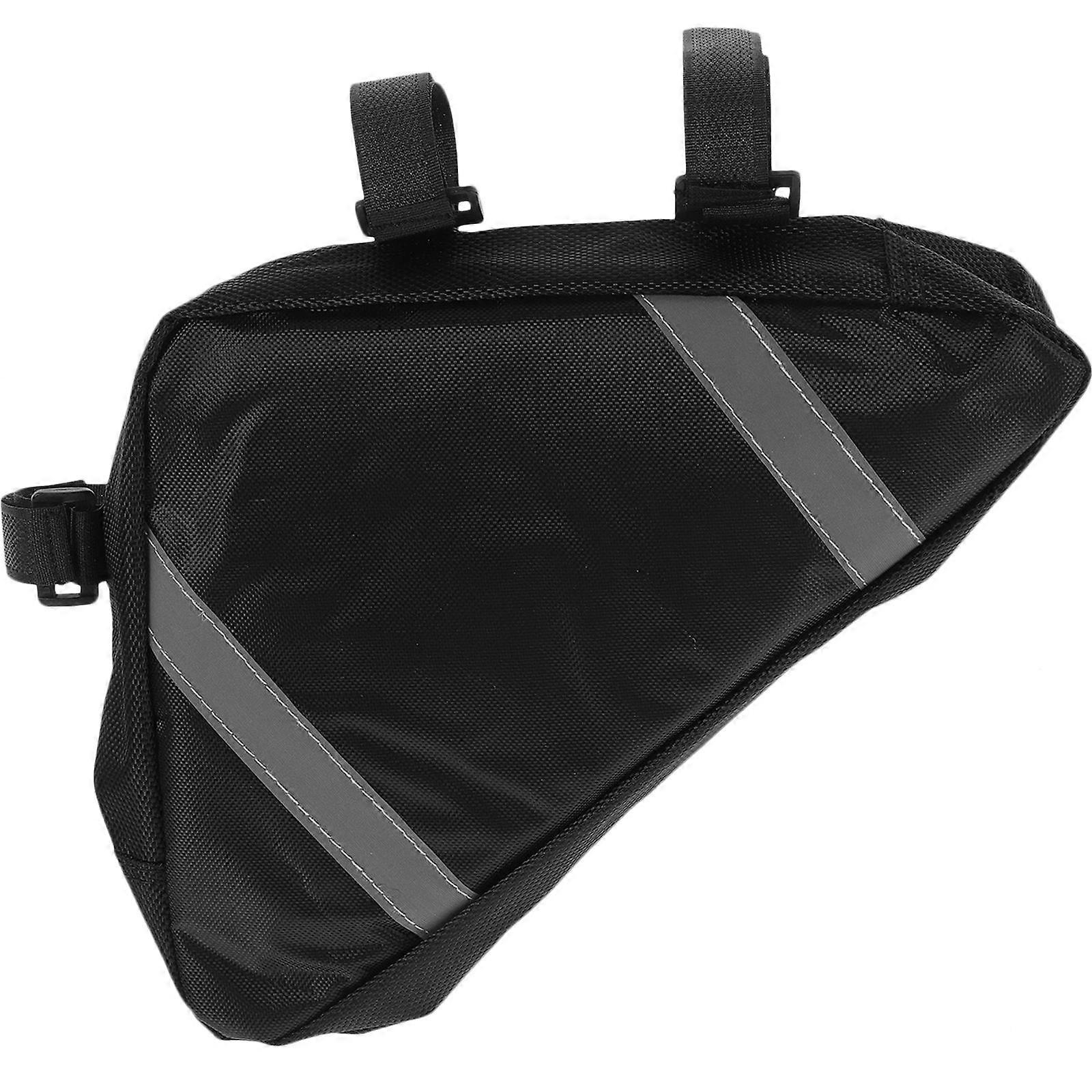 Lightweight Bike Frame Bag for Adult Bicycles – Durable Multi Function Storage Pouch for Essentials and Gadgets