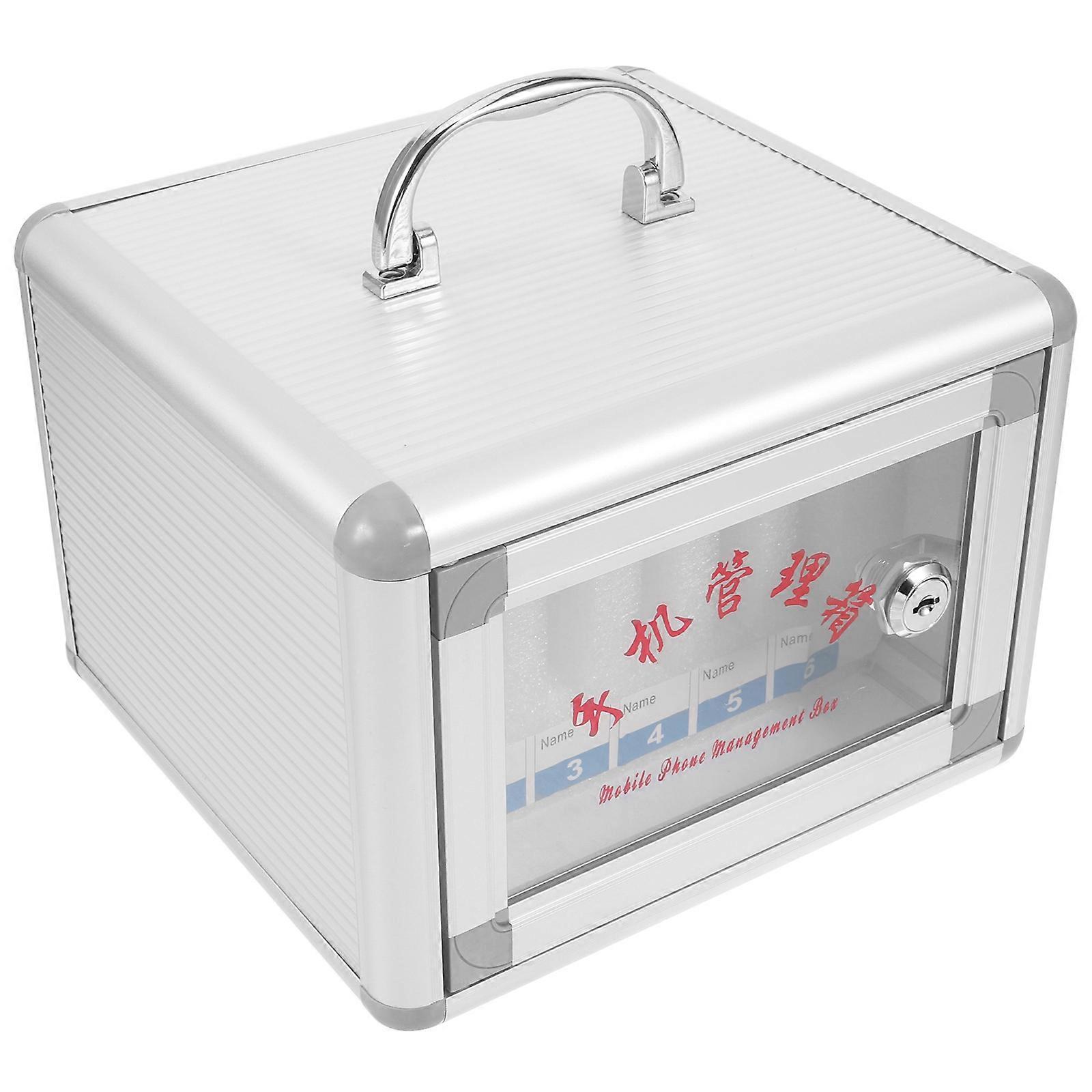 منظم هاتف للمطاعم 21.00X20.00X15.50 سم قابل للتثبيت على الحائط 6 قطع