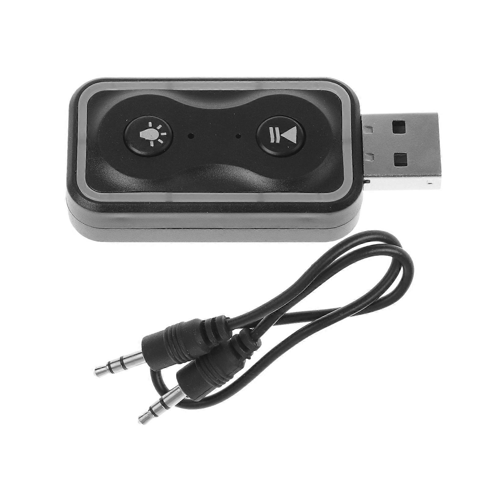 Wireless USB Adapter 2 In 1 Transmitter And Receiver For Car Enhanced Signal 1 Set