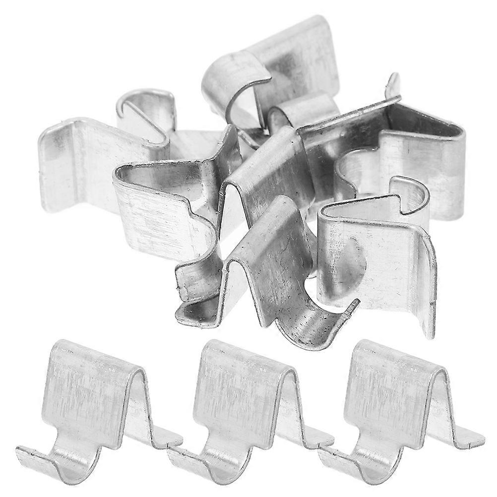 Metal Cabinet Shelf Clips 20pcs Strong Support Easy Installation for Home Office Use