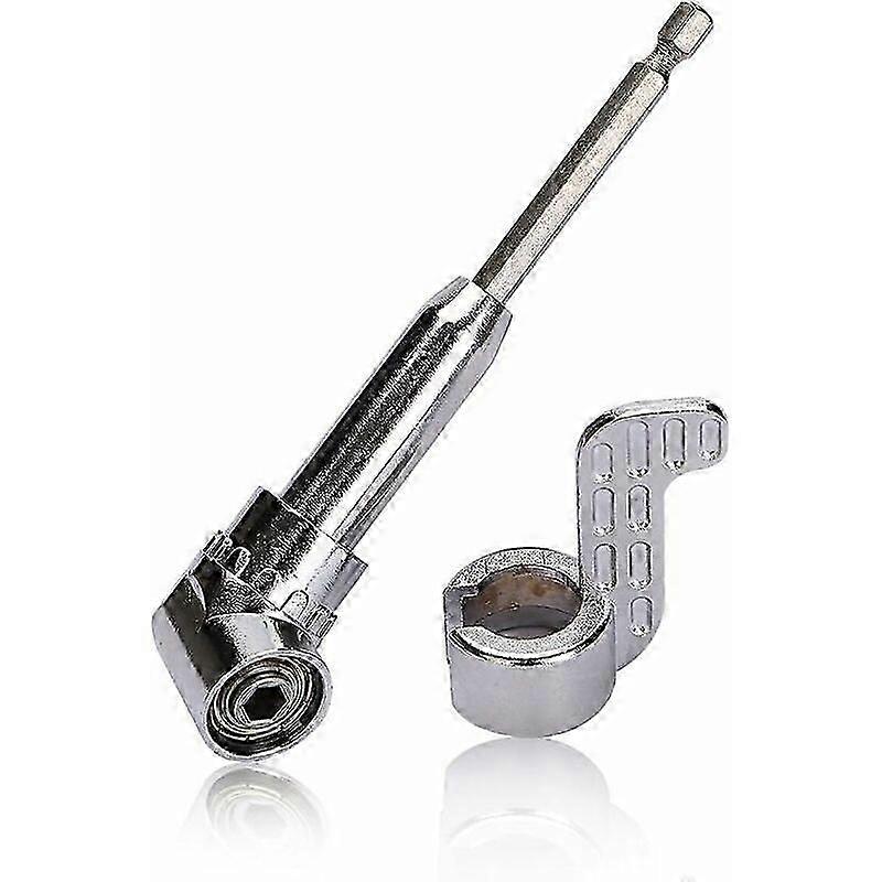 Right Angle 105 Degree Angled Screwdriver 1/4" Hex Shank for Drill