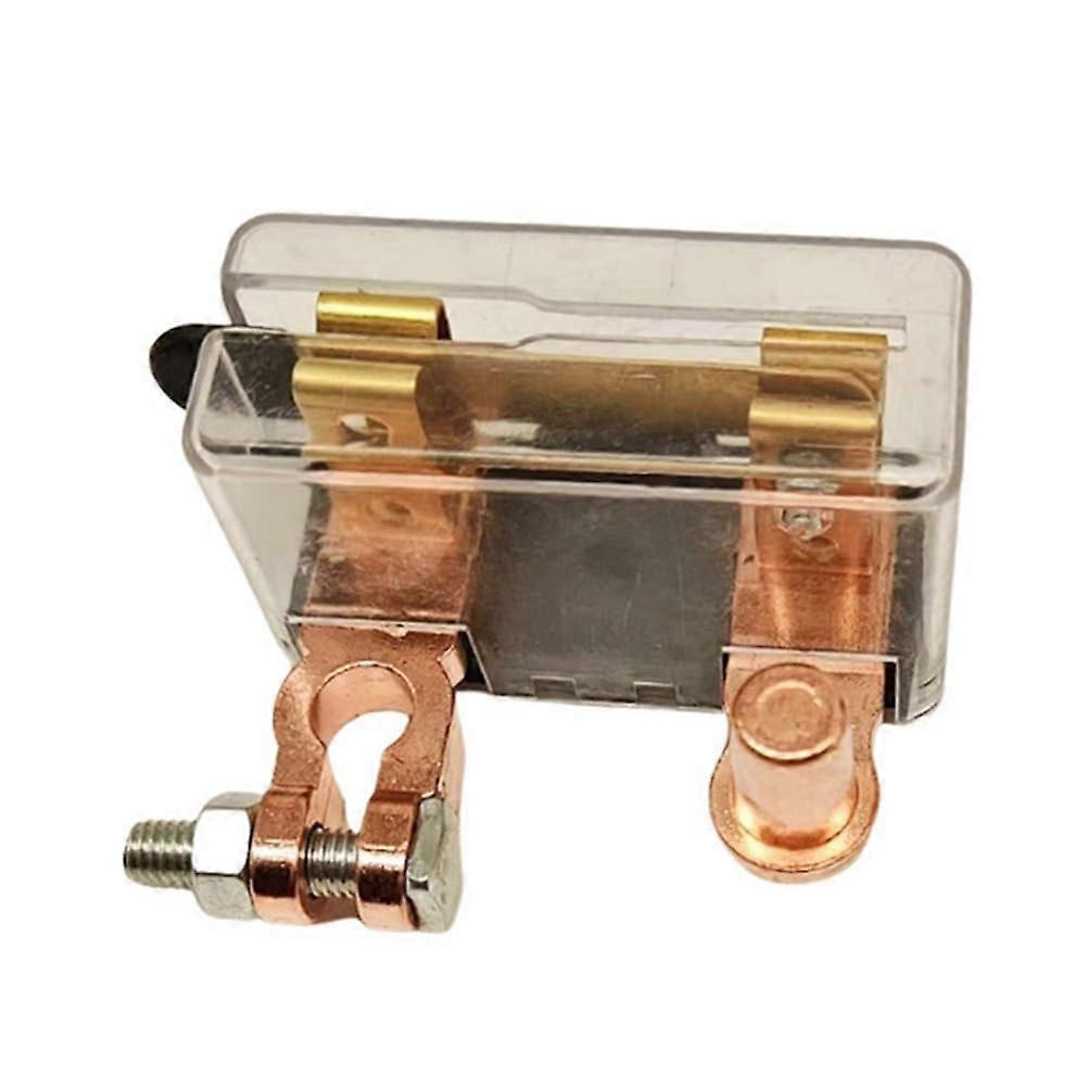 Top Post Messerklinge Hauptschalter Battery Disconnect Switch for Car RV Boat 12V 24V Compatible Heavy Duty