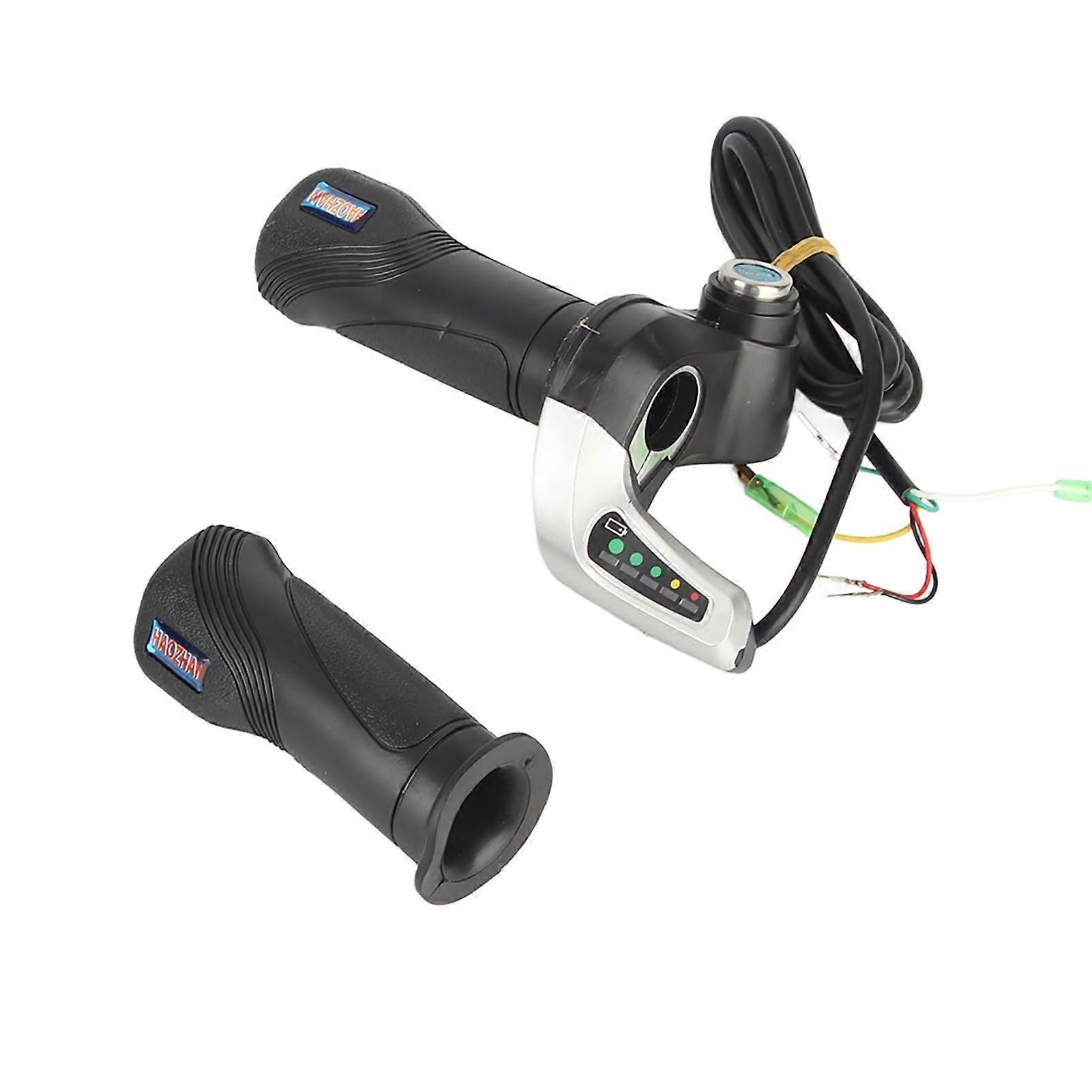 48V 500W Brushed Speed Controller with Lock Throttle Grip for Electric Bike