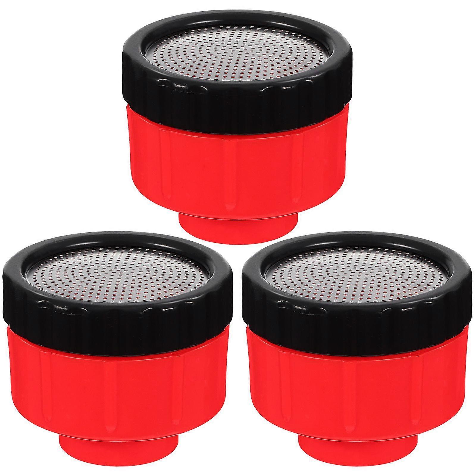 3 Pcs Plastic Water Breaker Nozzle with 400 Tiny Holes Stainless Steel Disc for Quickly Watering Flower Plants Seedlings
