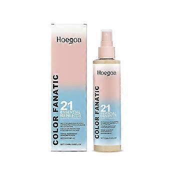 Spray de Cabelo Leave-In para Cabelos Tingidos - Hidratante, Proteção UV & Defesa contra Desbotamento com Glicerina & Vitamina E, 114ml, Fórmula Não Pegajosa