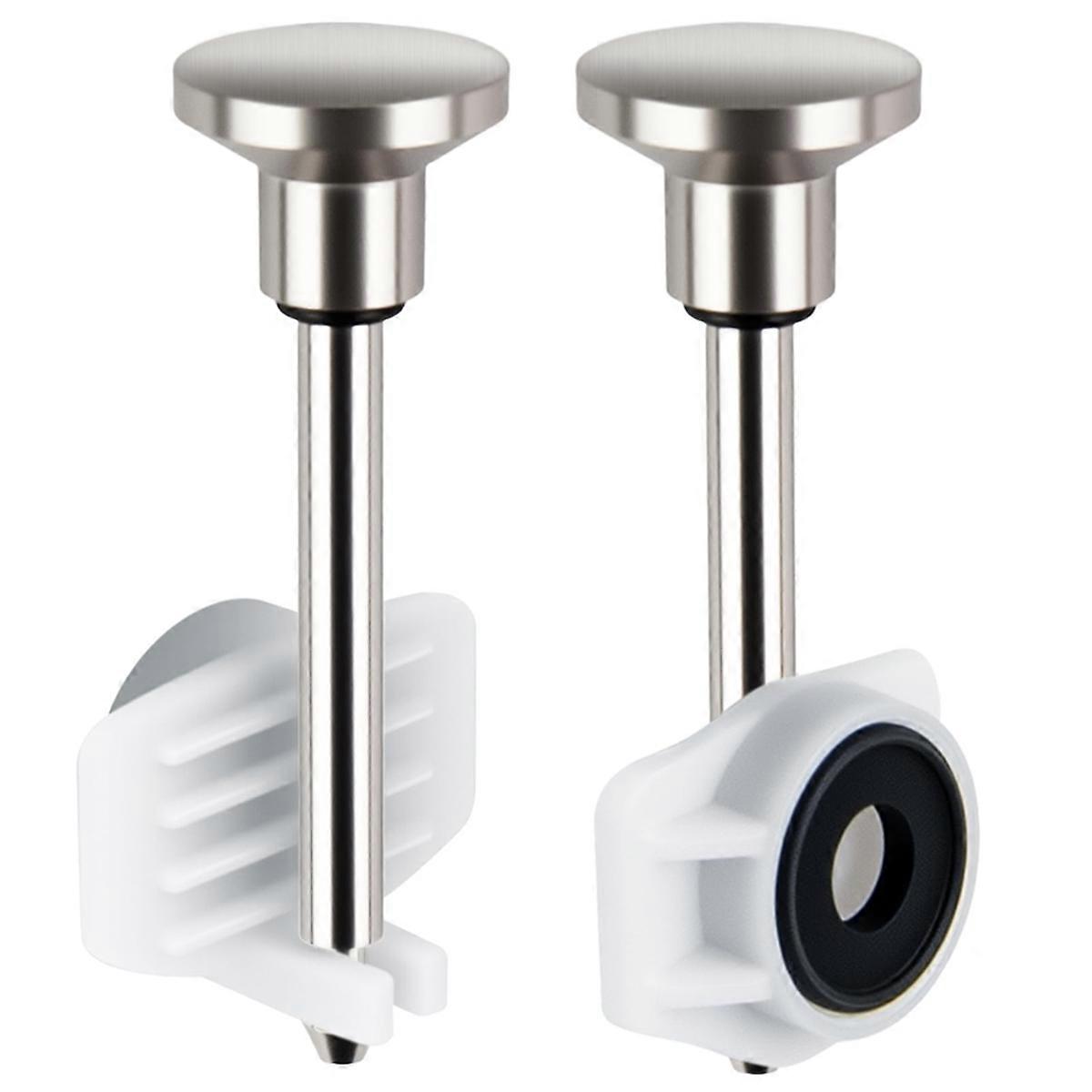 2-Pack Universal Tub Spout Diverter Repair Kit Brushed