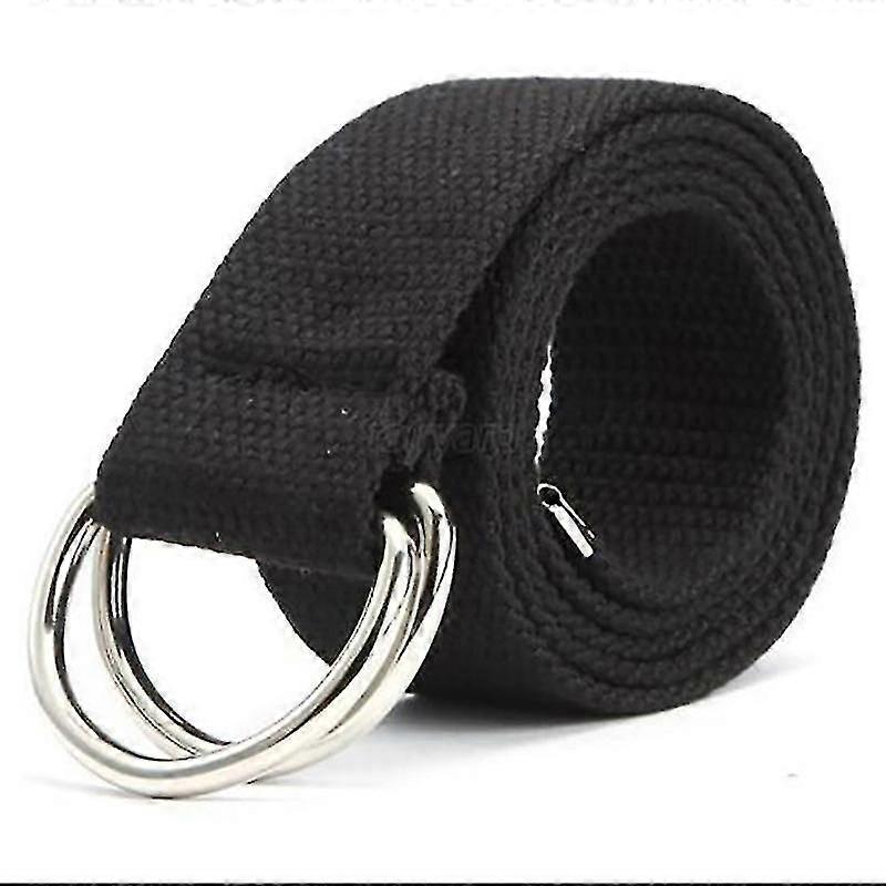 Canvas D Ring Belts - Fabric Webbing Waist Belt for Men & Ladies