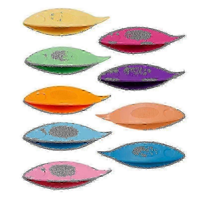 9 Pcs Durable Practical Tatting Shuttle Kit With Comfortable Grip For Sewing Patterns (Mixed Colors)